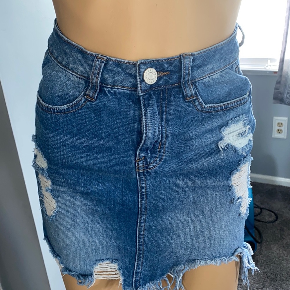 Refuge Denim Skirt